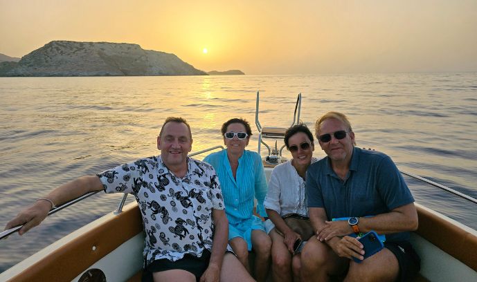 Private Cruise with guests